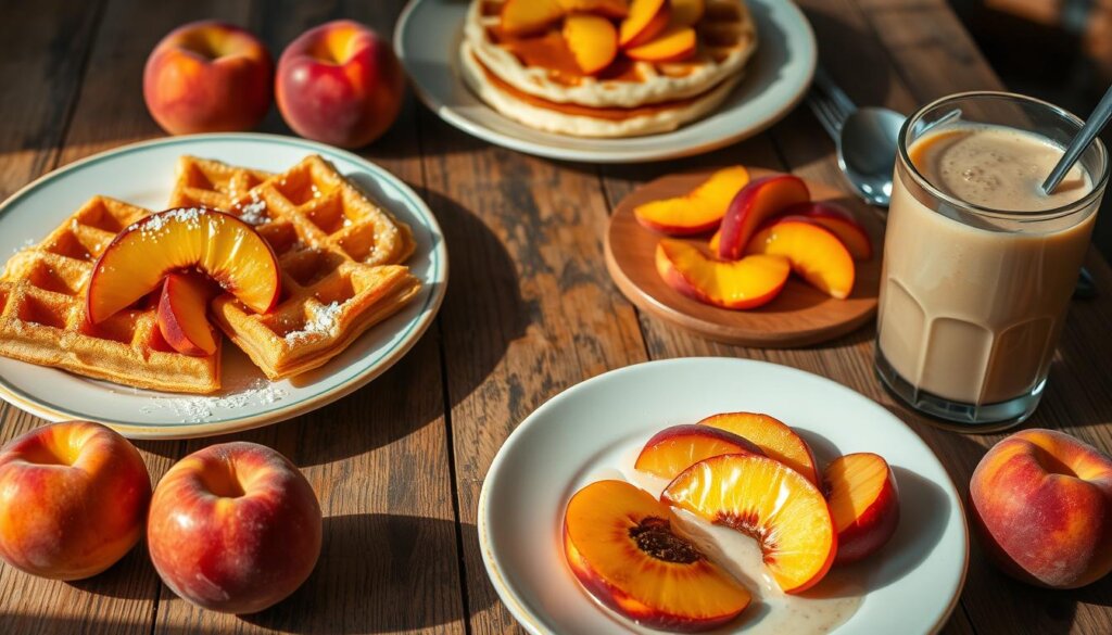 peach breakfast recipes